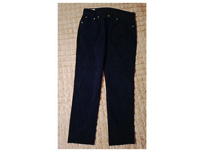 Pantalones Lacoste azul oscuro - vista 9