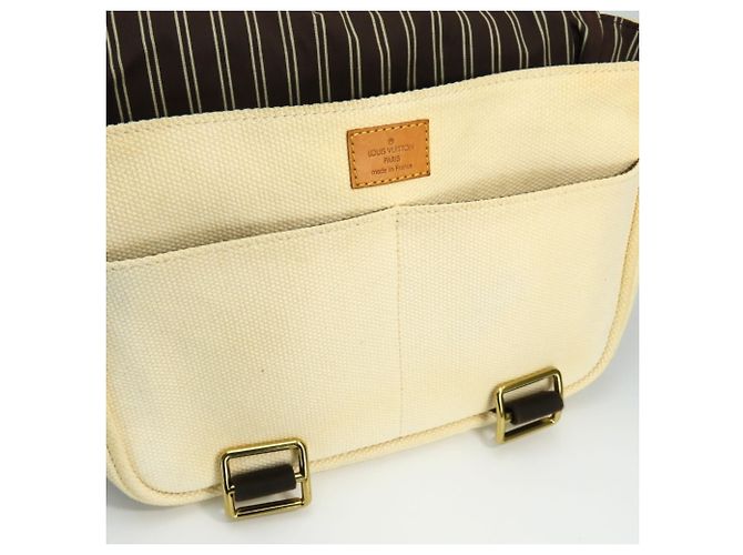 Louis Vuitton Antigua Buzas Schultertasche Braun Roh - Ansicht 16