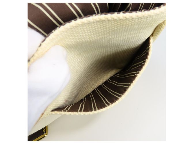 Louis Vuitton Antigua Buzas Schultertasche Braun Roh - Ansicht 19