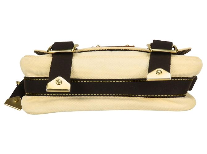 Louis Vuitton Antigua Buzas Schultertasche Braun Roh - Ansicht 5