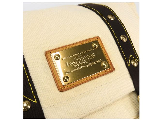 Louis Vuitton Antigua Buzas Schultertasche Braun Roh - Ansicht 8