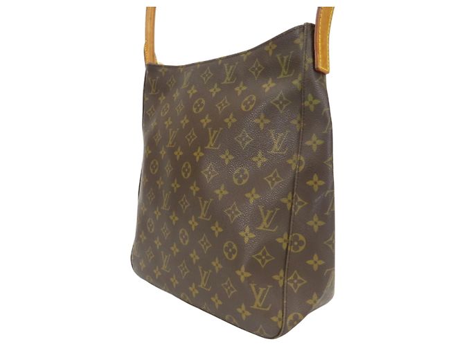 Borsa a Spalla Looping GM Louis Vuitton Marrone Monogramma - vista 3