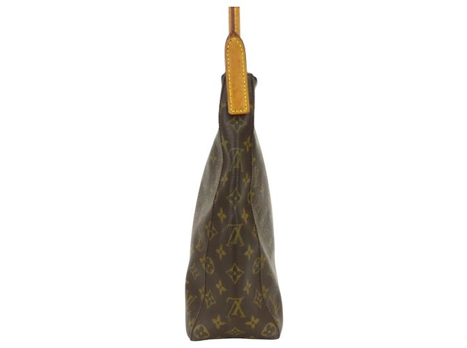 Borsa a Spalla Looping GM Louis Vuitton Marrone Monogramma - vista 4