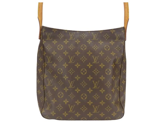 Borsa a Spalla Looping GM Louis Vuitton Marrone Monogramma - vista 5