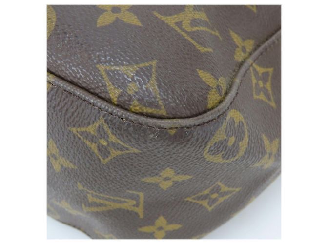 Borsa a Spalla Looping GM Louis Vuitton Marrone Monogramma - vista 8