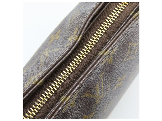 Borsa a Spalla Looping MM di Louis Vuitton Marrone Monogramma - vista 14