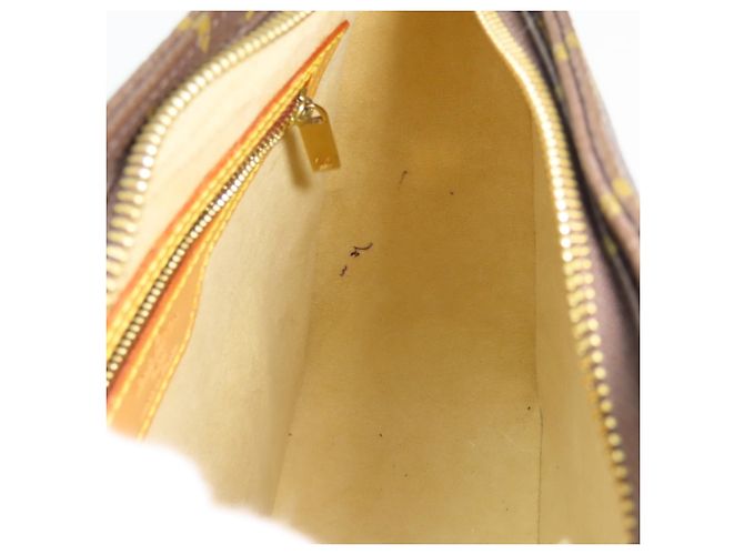 Borsa a Spalla Looping MM di Louis Vuitton Marrone Monogramma - vista 17