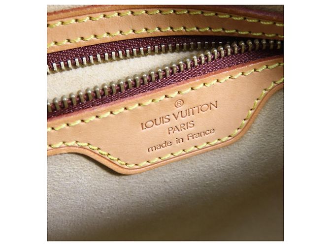 Borsa a Spalla Looping MM di Louis Vuitton Marrone Monogramma - vista 18