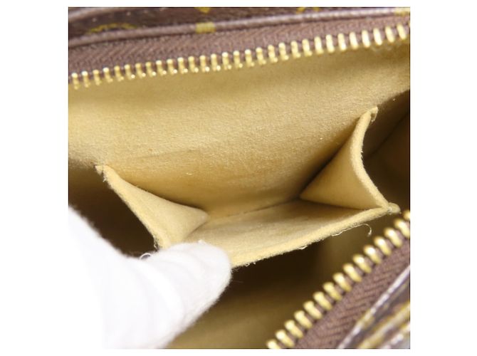 Borsa a Spalla Looping MM di Louis Vuitton Marrone Monogramma - vista 21
