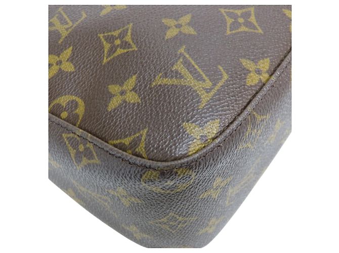 Borsa a Spalla Looping MM di Louis Vuitton Marrone Monogramma - vista 7