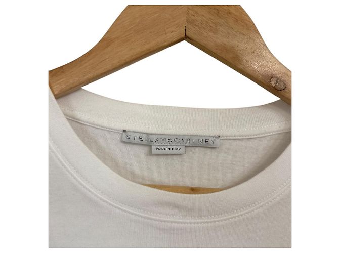 Stella Mc Cartney Camiseta de algodón Stella McCartney Blanco - vista 4