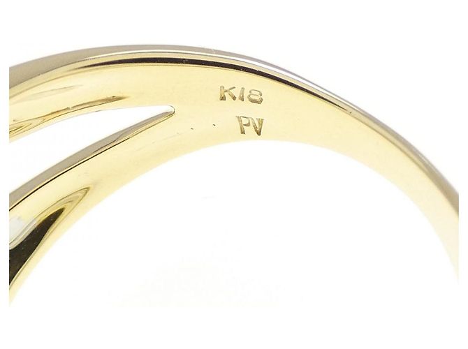 Autre Marque Anello Cuore in Oro Giallo Au750 e Oro Bianco Au750 Ponte Vecchio D'oro - vista 4