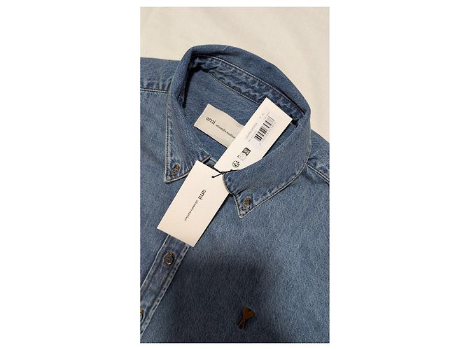 Camisa de Jean AMI Alexandre Mattiussi - vista 7