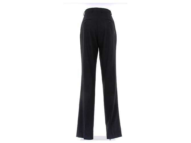 Céline Pantaloni in Cachemire Grigio Scuro - vista 2