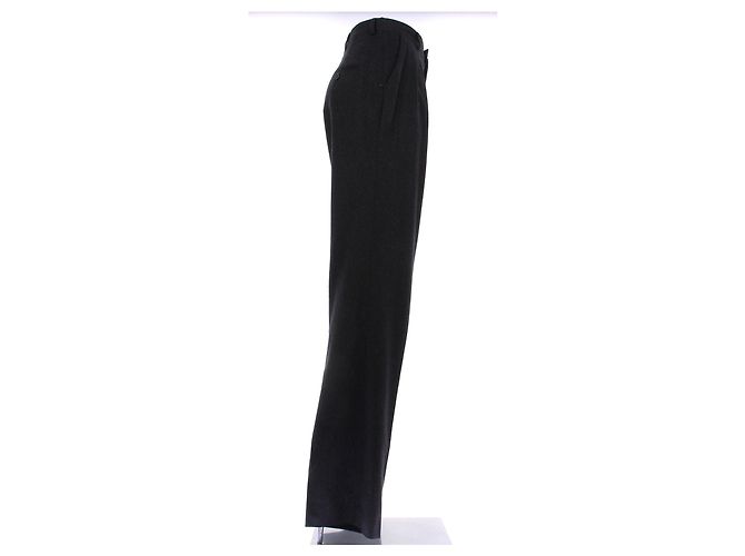 Céline Pantaloni in Cachemire Grigio Scuro - vista 3