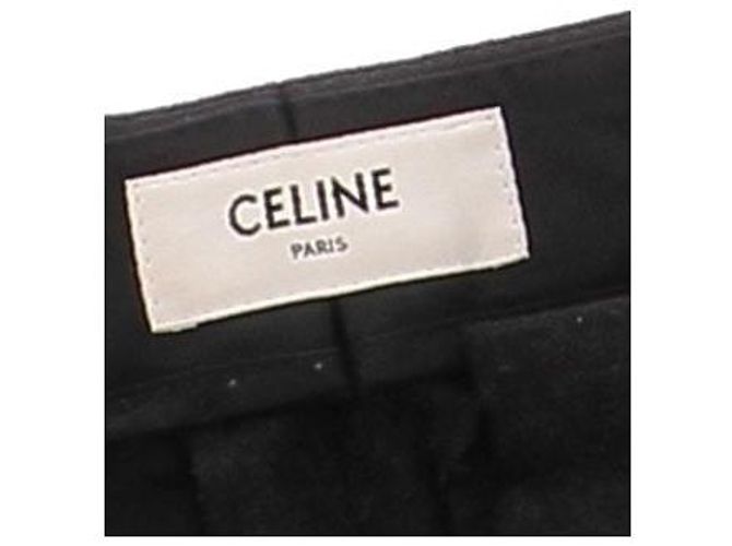 Céline Pantaloni in Cachemire Grigio Scuro - vista 5