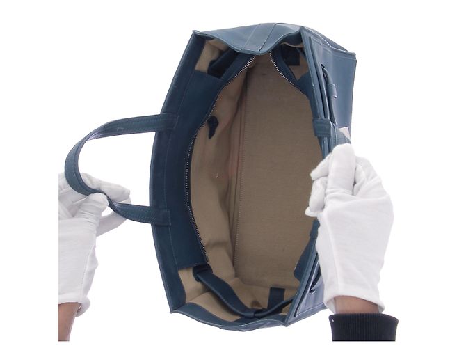 Proenza Schouler Blauer Lederbeutel "PS11" - Ansicht 6