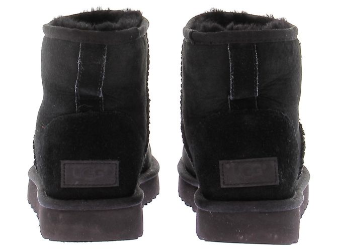 Botas de piel negras Ugg Talla 38 Negro - vista 5