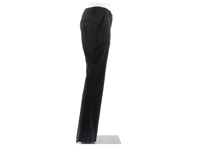 Prada Pantalón de pinzas gris oscuro de lana - vista 3