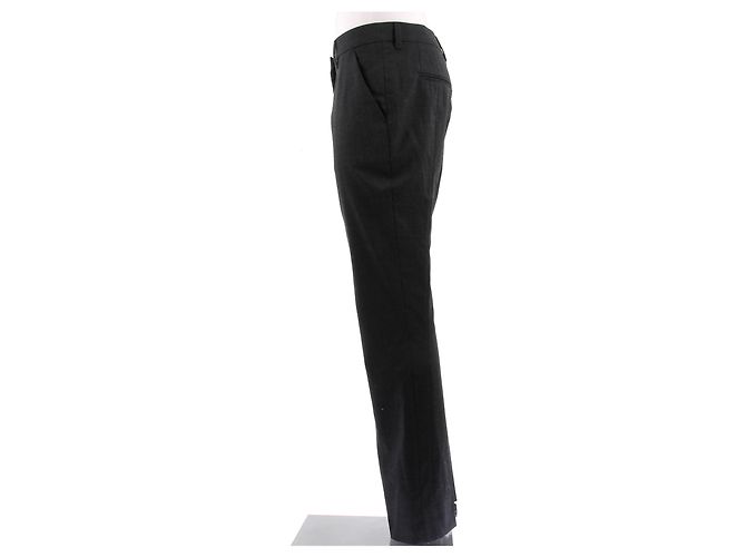 Prada Pantalón de pinzas gris oscuro de lana - vista 4