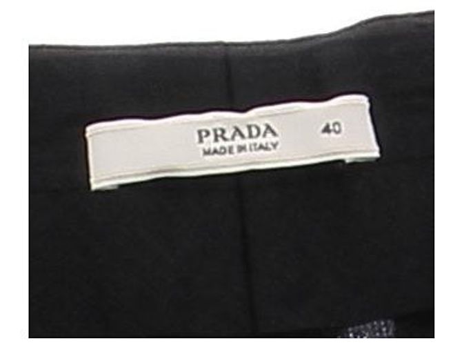 Prada Pantalón de pinzas gris oscuro de lana - vista 6