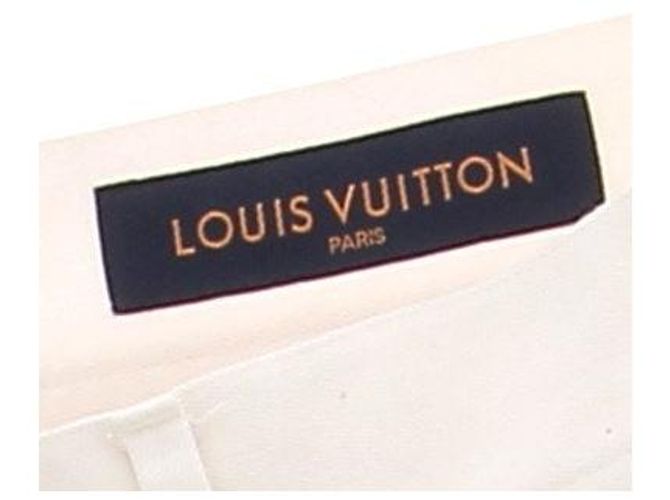 Louis Vuitton Calça jeans com estampas AW19 Virgil Abloh Branco - vista 5