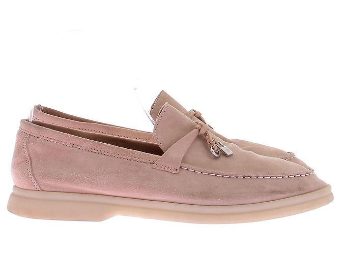 Loro Piana Beige Mokassins "Summer Charms Walk" - Ansicht 2