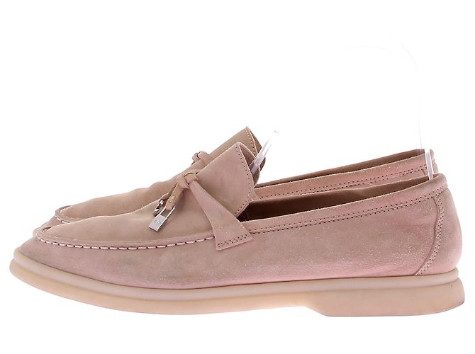 Loro Piana Beige Mokassins "Summer Charms Walk" - Ansicht 3