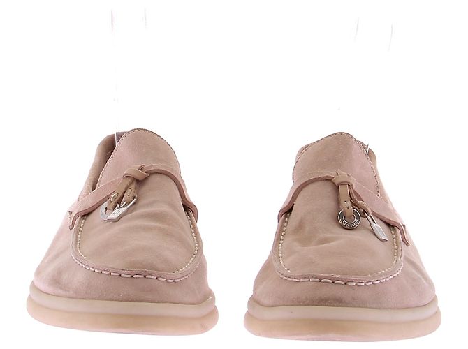 Loro Piana Beige Mokassins "Summer Charms Walk" - Ansicht 4