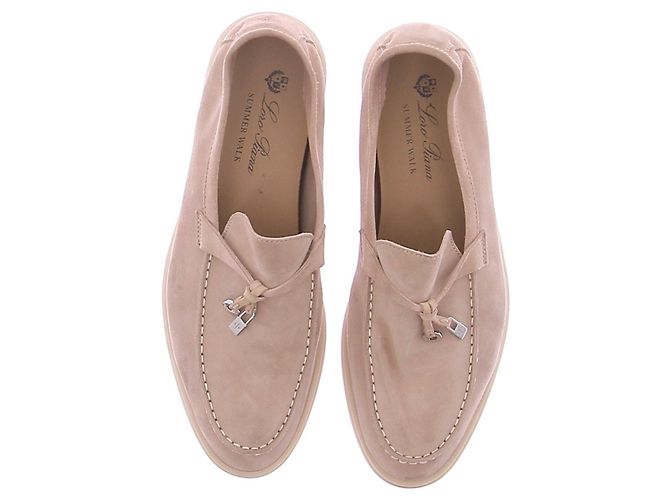 Loro Piana Beige Mokassins "Summer Charms Walk" - Ansicht 6