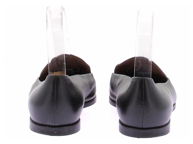 Mocassini Alaïa in pelle nera Nero - vista 5