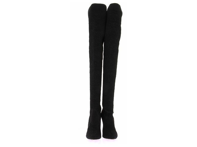 Gianvito Rossi Botas altas negras Negro - vista 4