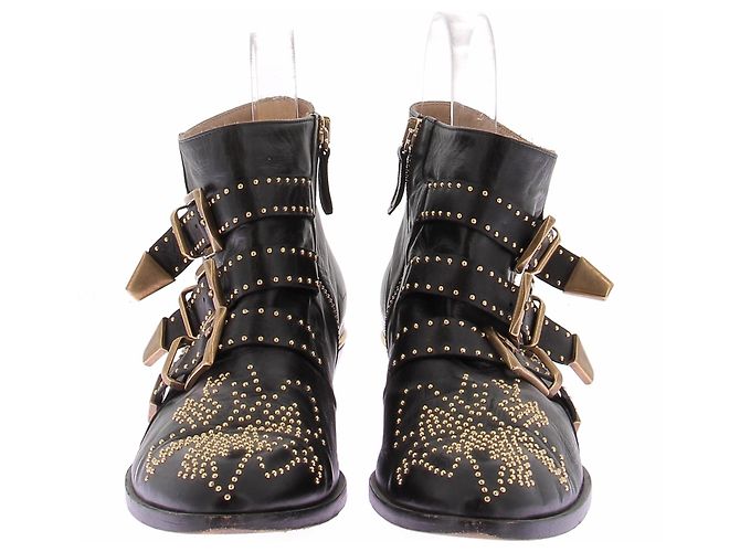 Chloé Botines 'Susanna' bajos negros - vista 4