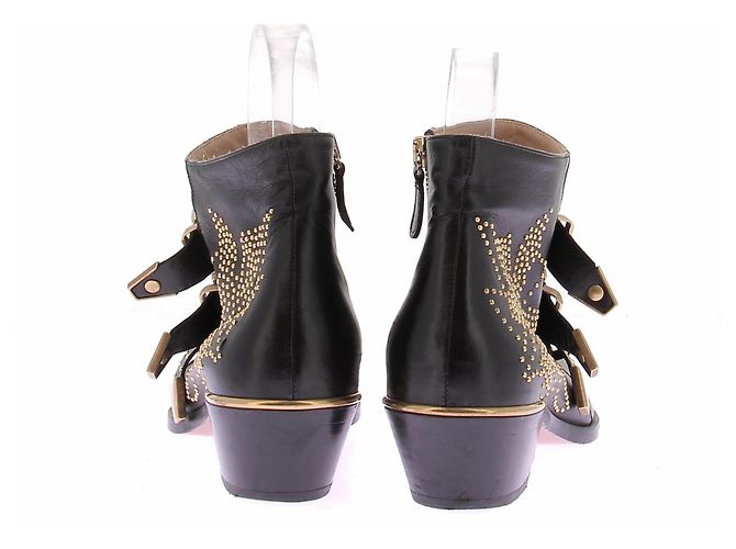 Chloé Botines 'Susanna' bajos negros - vista 5