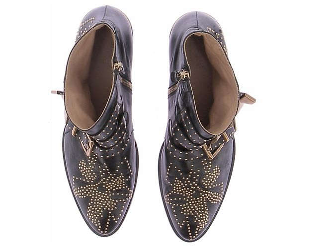 Chloé Botines 'Susanna' bajos negros - vista 6