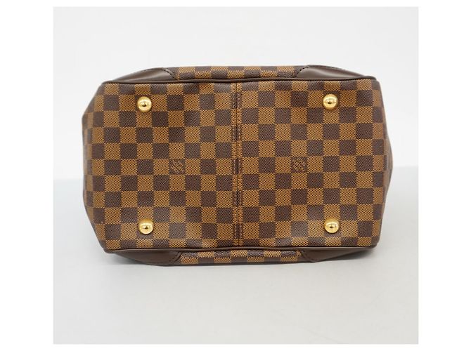 Borsa Louis Vuitton Damier Verona MM Ebano Damier ebene - vista 3