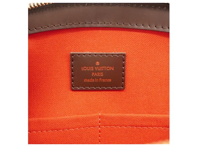 Borsa Louis Vuitton Damier Verona MM Ebano Damier ebene - vista 5