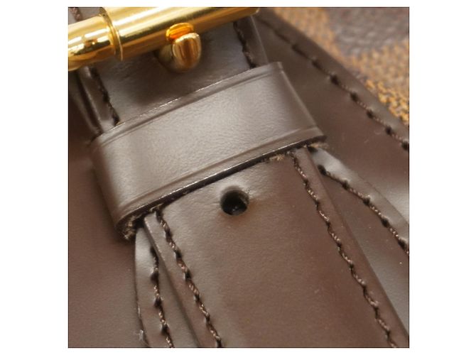 Borsa Louis Vuitton Damier Verona MM Ebano Damier ebene - vista 8