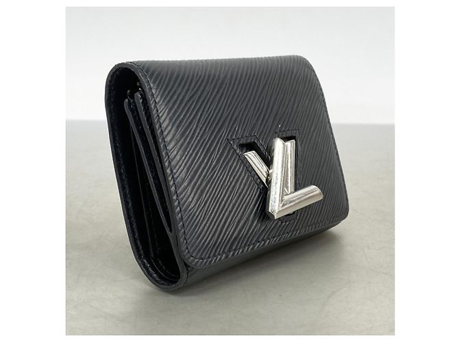 Cartera Compacta Tri-fold Twist Epi de Louis Vuitton en Noir Negro - vista 2