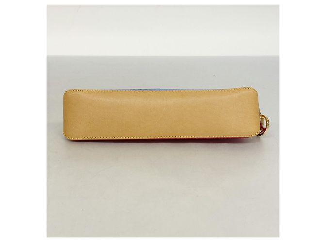 Astuccio per matite Elisabeth Monogram Vivienne di Louis Vuitton Marrone Rosa - vista 3