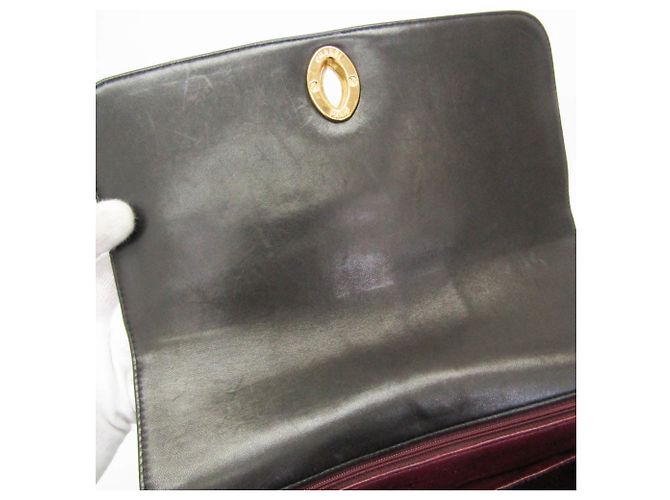 Borsa a spalla in pelle donna Chanel Mademoiselle Nero - vista 13