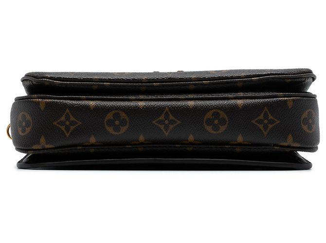 Louis Vuitton Braune Monogram Pochette Metis - Ansicht 3
