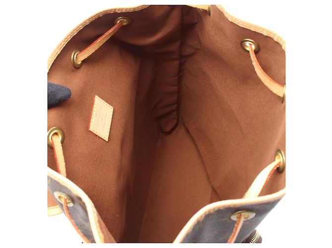 Zaino Bosphore Monogram Marrone Louis Vuitton - vista 3