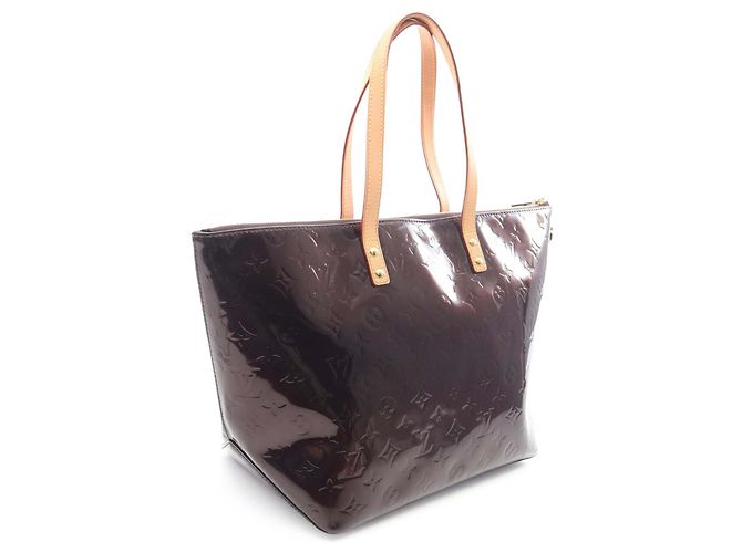 Louis Vuitton Purple Vernis Bellevue GM Porpora - vista 2