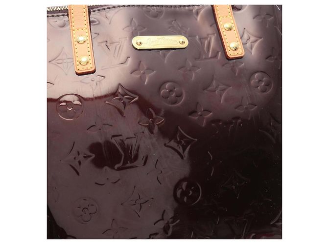 Louis Vuitton Purple Vernis Bellevue GM Porpora - vista 7