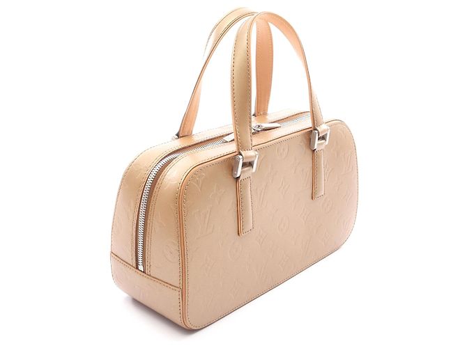 Louis Vuitton Shelton Marrone Monogram Mat Beige - vista 2