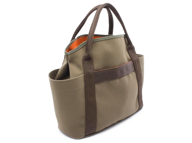 Borsa da Toeletta Nera Hermès Marrone Cachi - vista 2