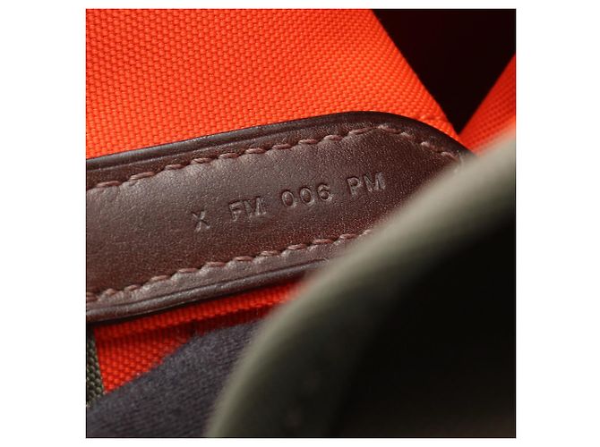 Borsa da Toeletta Nera Hermès Marrone Cachi - vista 5