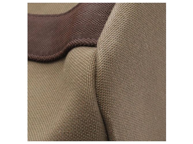 Borsa da Toeletta Nera Hermès Marrone Cachi - vista 7