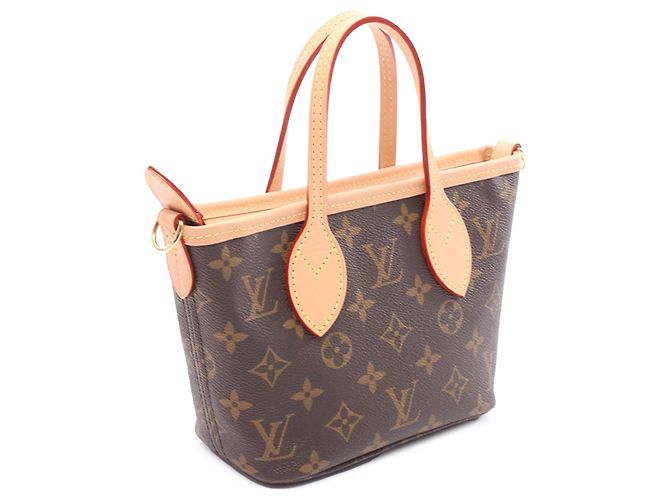 Louis Vuitton Borsa Neverfull BB Monogramma Marrone - vista 2